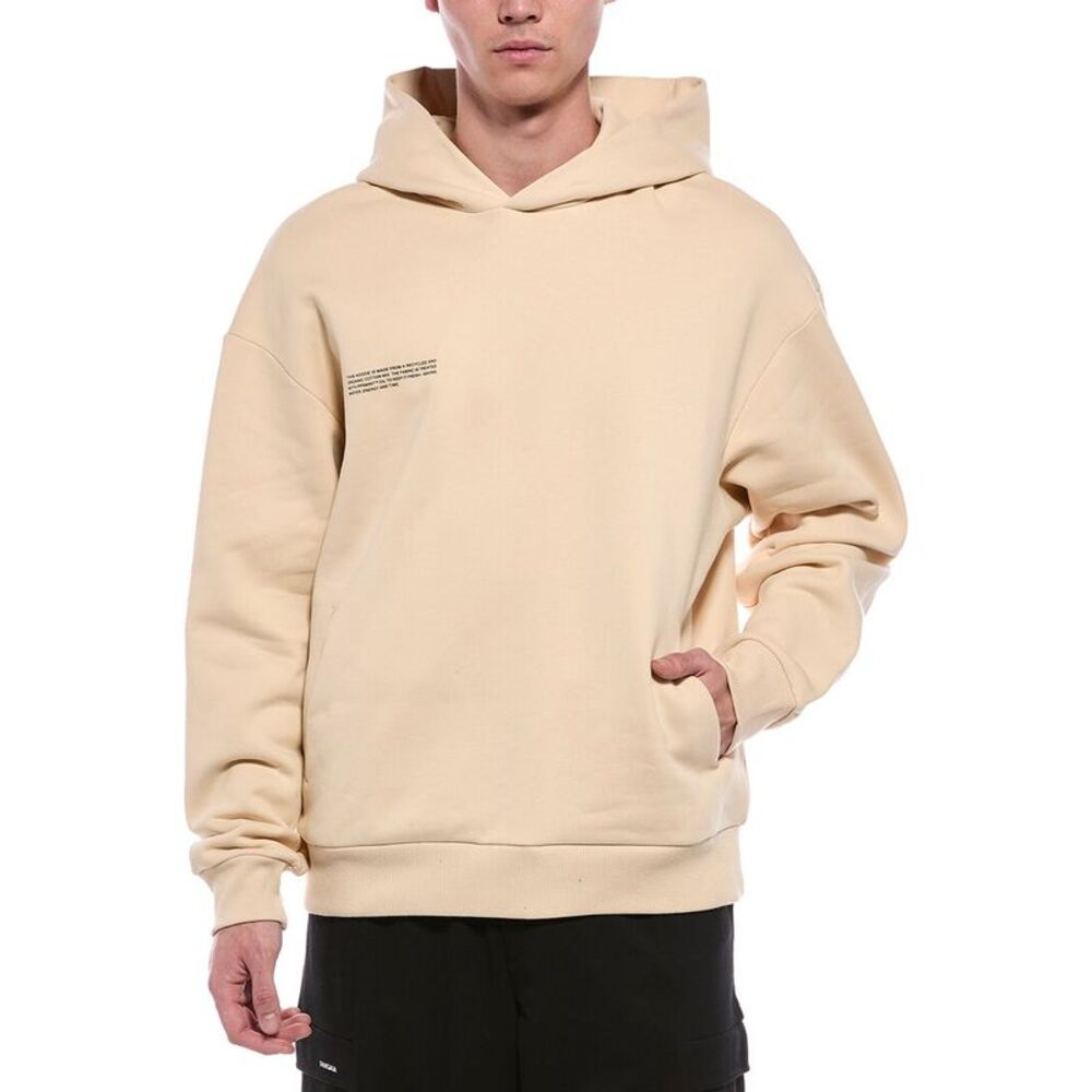 Pangaia Mens  Hoodie, Beige
